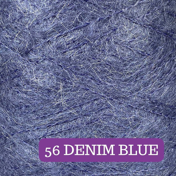 Mohair DENIM BLUE Lace Yarn