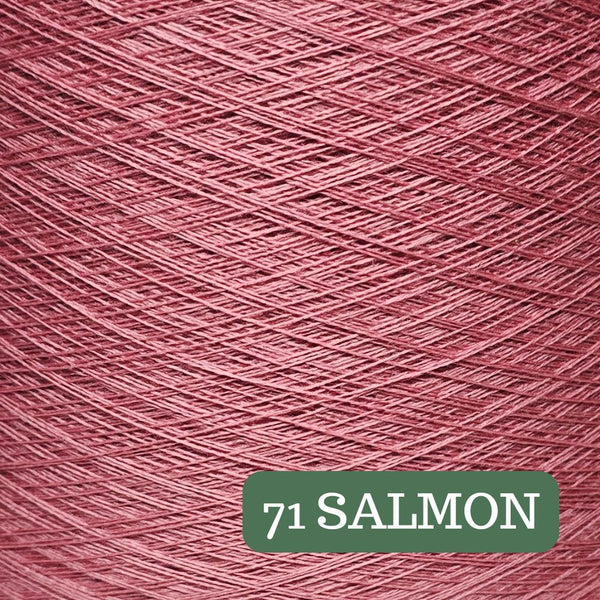 Pure Merino Solid Yarn Cake SALMON