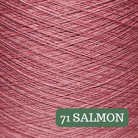 Pure Merino Solid Yarn Cake SALMON