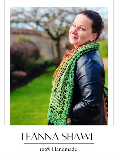 Handmade Scarf – Leanna Shawl, Crochet