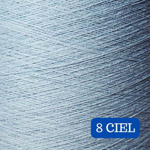 Pure Cotton Solid Yarn Cake CIEL