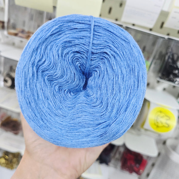 Woolcot Solid Yarn Cake Gulf