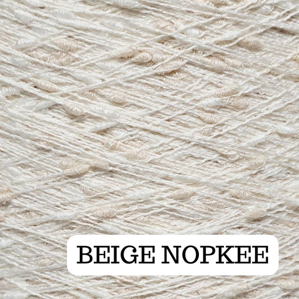BEIGE Nopkee Solid Yarn Thread