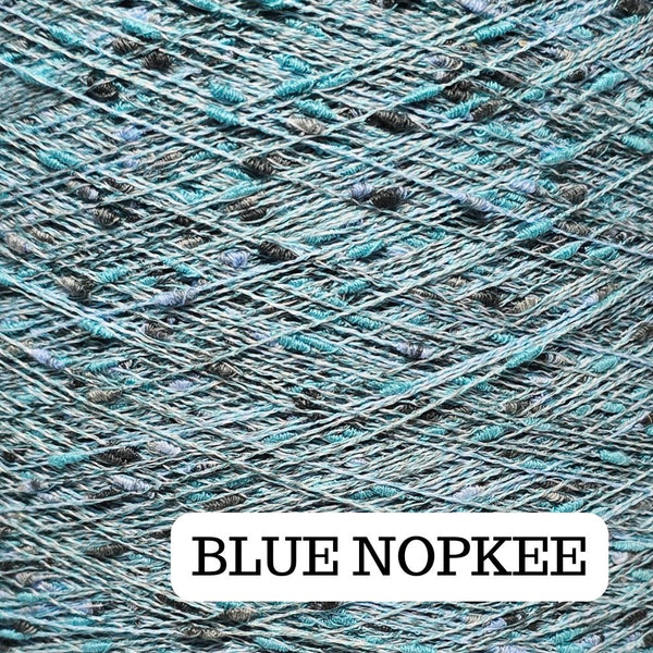 BLUE Nopkee Solid Yarn Thread
