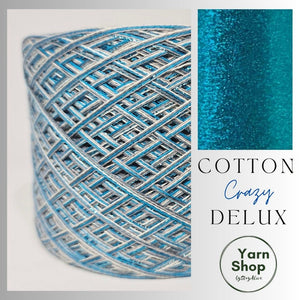 CCDL008 Crazy DeLux 4PLY Yarn Cake Pure Cotton Extrafine 4+5+10+70+24