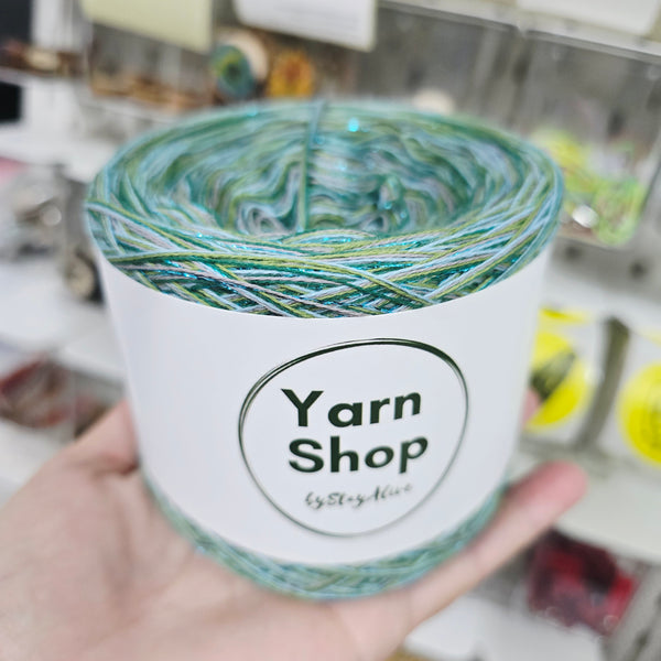 CCDL011 Crazy DeLux 4PLY Yarn Cake Pure Cotton Extrafine 5+8+80+83+24