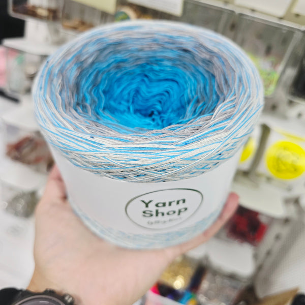 CMO008 MelOmbre Yarn Cake Pure Cotton Extrafine 10-70-5-4+1A