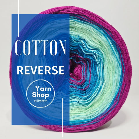 Gradient CR004 Reverse Yarn Cake Pure Cotton Extrafine 3-10-85-66