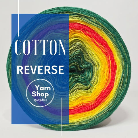 Gradient CR005 Reverse Yarn Cake Pure Cotton Extrafine 83-80-72-6-9