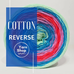 Gradient CR007 Reverse Yarn Cake Pure Cotton Extrafine 66-10-11-9