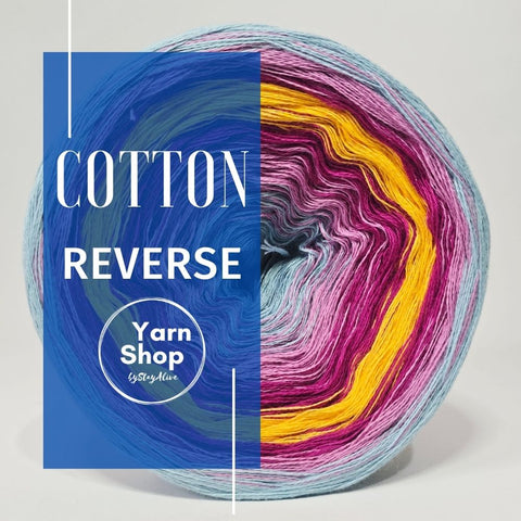 Gradient CR006 Reverse Yarn Cake Pure Cotton Extrafine 8-11-3-6