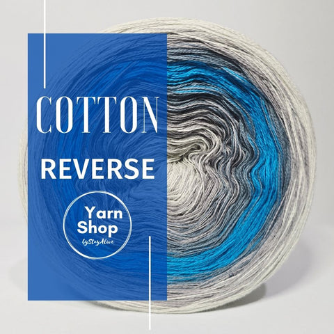 Gradient CR008 Reverse Yarn Cake Pure Cotton Extrafine 4-5-70-10