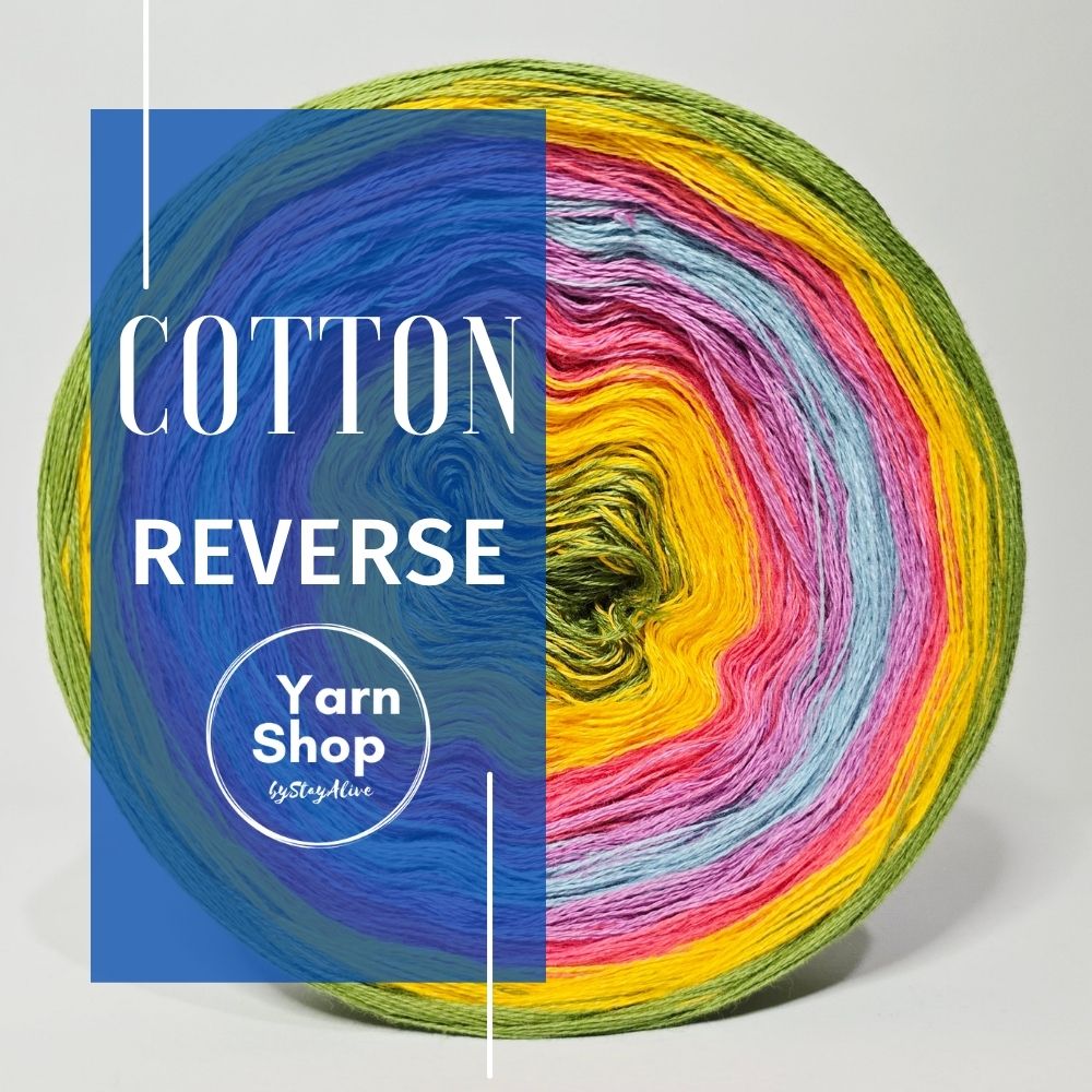 Gradient CR010 Reverse Yarn Cake Pure Cotton Extrafine 80-6-84-11-8