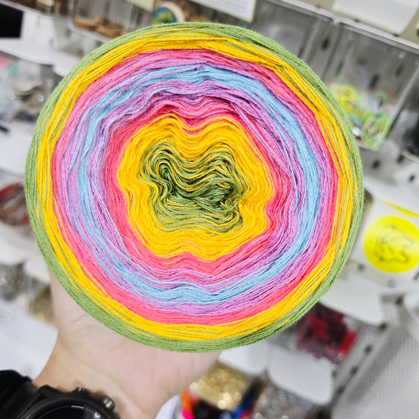 Gradient CR010 Reverse Yarn Cake Pure Cotton Extrafine 80-6-84-11-8