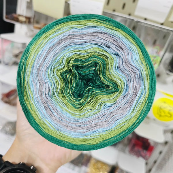 Gradient CR011 Reverse Yarn Cake Pure Cotton Extrafine 83-80-8-5