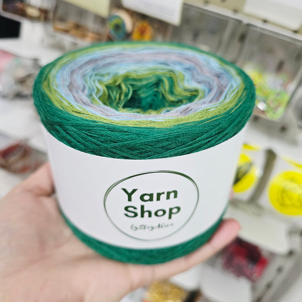 Gradient CR011 Reverse Yarn Cake Pure Cotton Extrafine 83-80-8-5