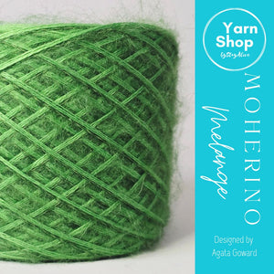 MOHM 6+57 Moherino Melange Yarn Cake Merino Mohair