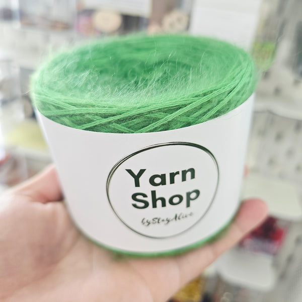 MOHM 6+57 Moherino Melange Yarn Cake Merino Mohair