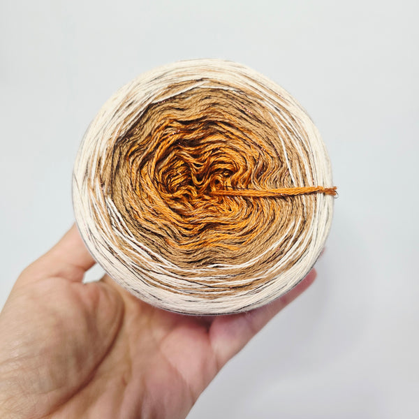 LIMITED EDITION Ombre DeLux Yarn Cake Pure Merino Extrafine Superwash 57-26-41+23