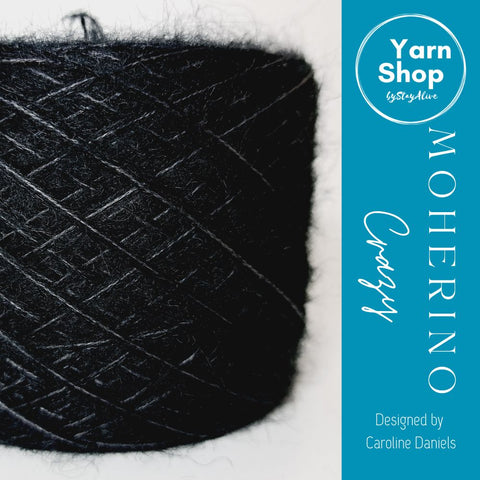 Fancy Fluffy MHC001 Moherino Crazy Yarn Cake Merino Mohair 8+8+55+14