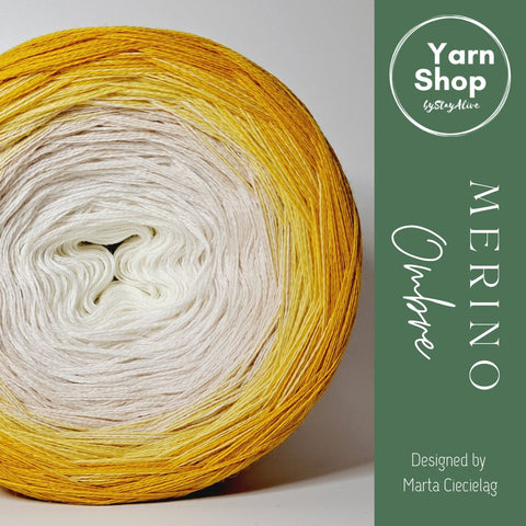 MO029 Ombre Yarn Cake Pure Merino Extrafine Superwash