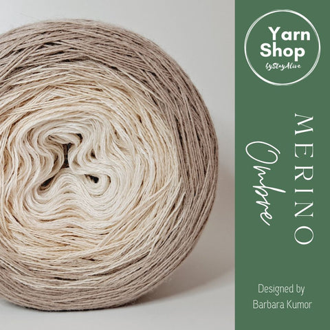 MO031 Ombre Yarn Cake Pure Merino Extrafine Superwash