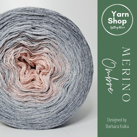 MO037 Ombre Yarn Cake Pure Merino Extrafine Superwash