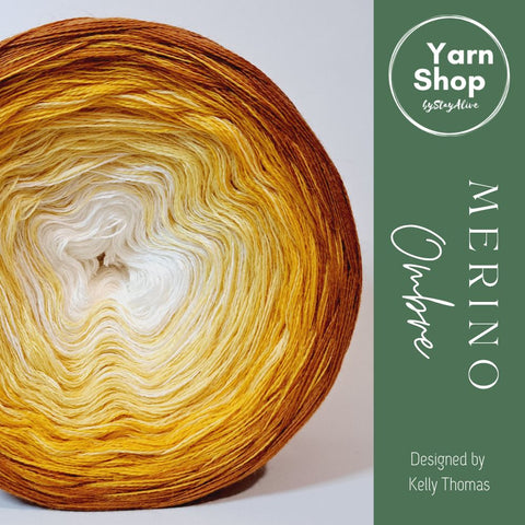 MO039 Ombre Yarn Cake Pure Merino Extrafine Superwash