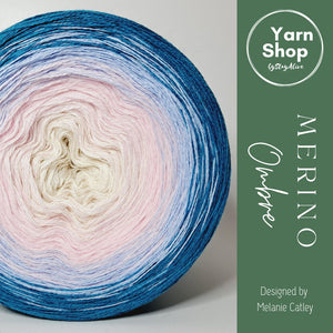 MO048 Ombre Yarn Cake Pure Merino Extrafine Superwash