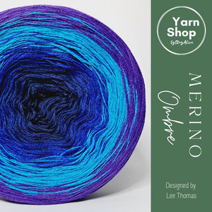 MO052 Ombre Yarn Cake Pure Merino Extrafine Superwash