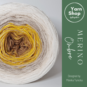 MO057 Ombre Yarn Cake Pure Merino Extrafine Superwash