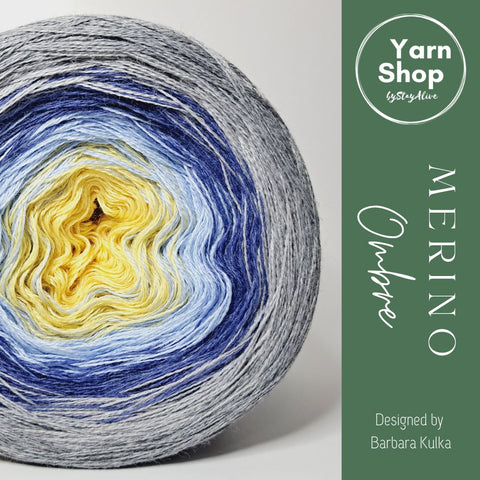 MO060 Ombre Yarn Cake Pure Merino Extrafine Superwash