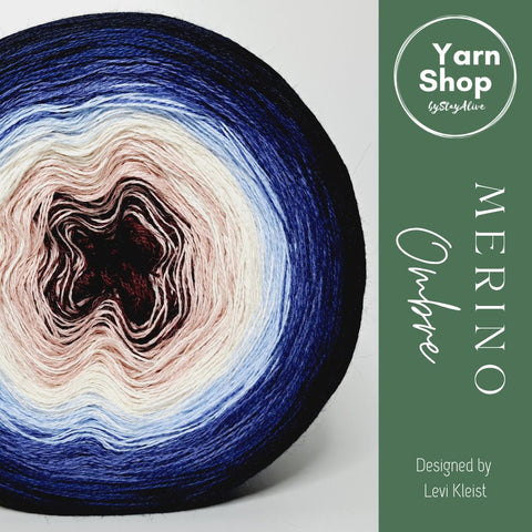 MO064 Ombre Yarn Cake Pure Merino Extrafine Superwash