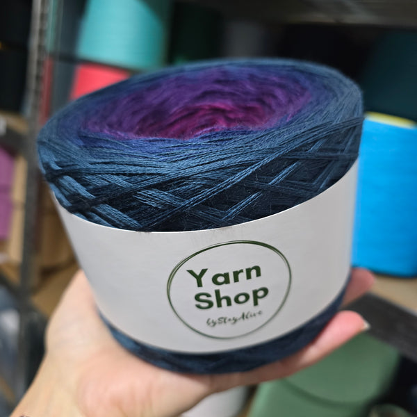 MO075 Ombre Yarn Cake Pure Merino Extrafine Superwash 23-12-69-72