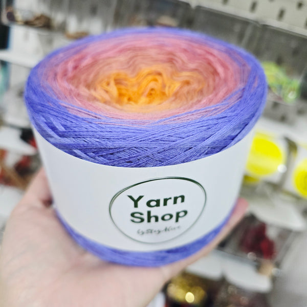 MO078 Ombre Yarn Cake Pure Merino Extrafine Superwash 20-25-71-21-11