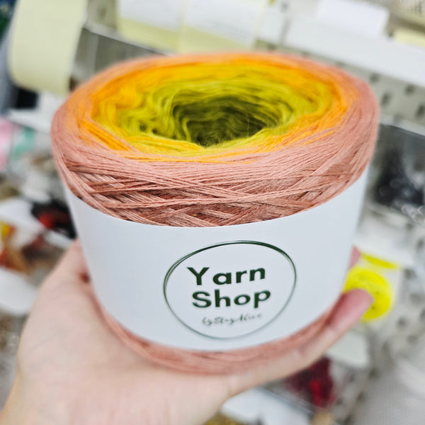 MO079 Ombre Yarn Cake Pure Merino Extrafine Superwash 16-63-20-25