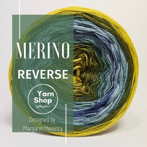 Gradient MR010 Reverse Yarn Cake Pure Merino Extrafine Superwash 63-16-18-58-4