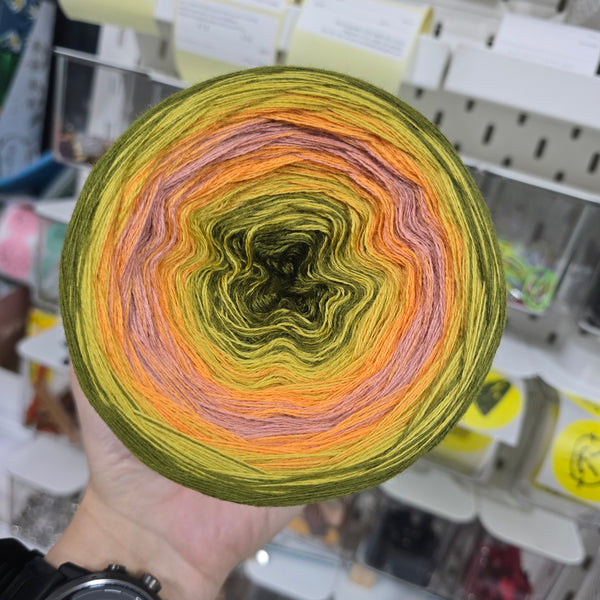 Gradient MR012 Reverse Yarn Cake Pure Merino Extrafine Superwash 16-63-20-25