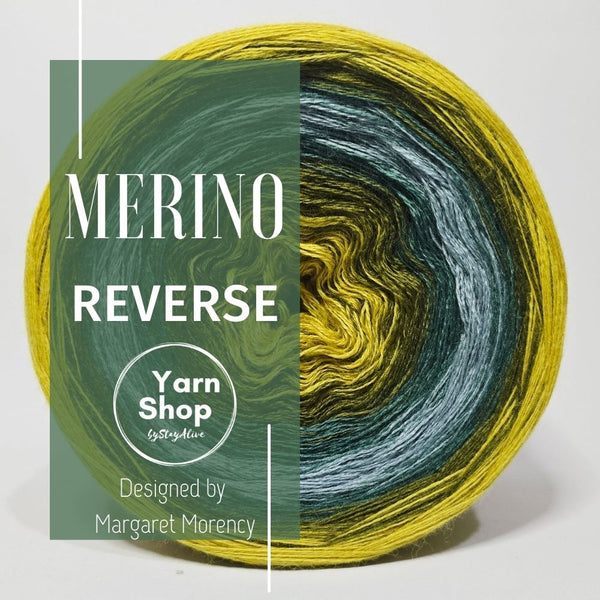 Gradient MR013 Reverse Yarn Cake Pure Merino Extrafine Superwash 63-16-18-58