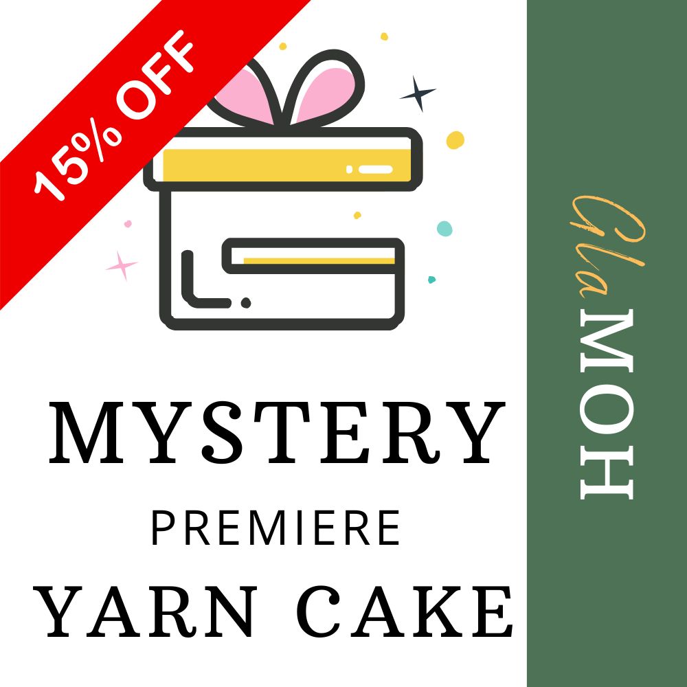 MYSTERY PREMIERE YARN CAKE GLAMOH