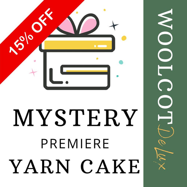MYSTERY PREMIERE YARN CAKE WOOLCOT DELUX