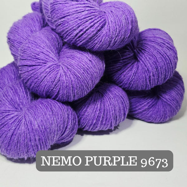 Nemo Yarn - Purple 9673 - 250m