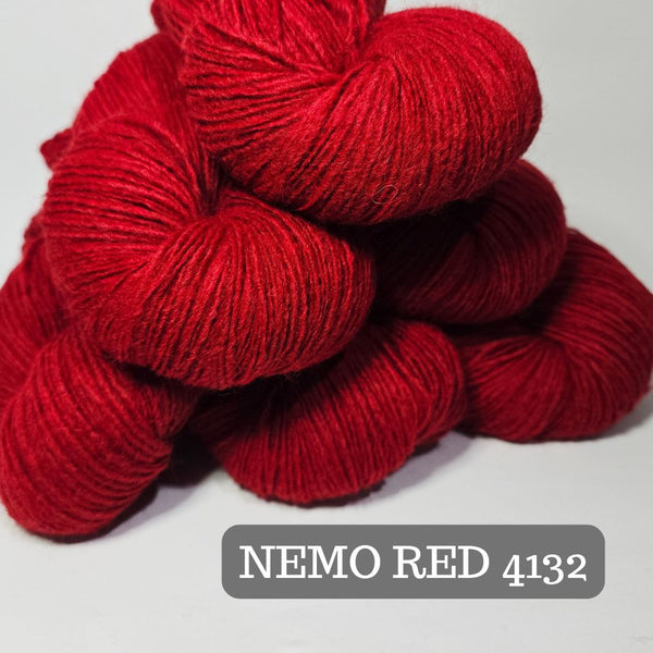Nemo Yarn - Red 4132 -130m