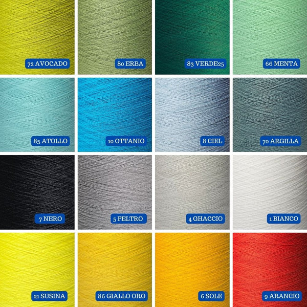 Full Set COTTON Yarn Samples