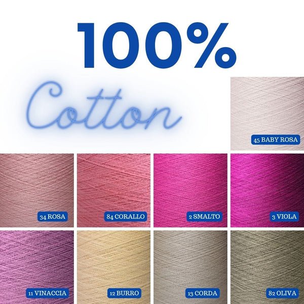 Full Set COTTON Yarn Samples