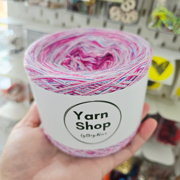 WDL011 4PLY Crazy DeLux Yarn Cake Woolcot Extrafine 1+8+23+24+42