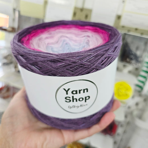 Gradient WMC006 Ombre Melange Cotton Yarn Cake Woolcot Extrafine Superwash 8-1-23-24-16-15+PMC