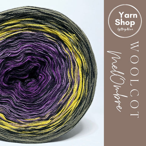 Gradient WMO003 MelOmbre Yarn Cake Woolcot Extrafine