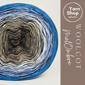Gradient WMO007 MelOmbre Yarn Cake Woolcot Extrafine