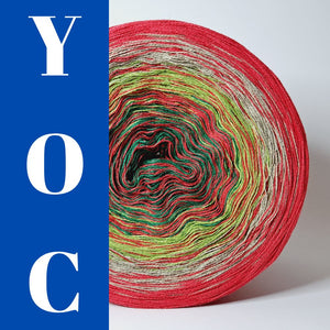 YOC MelOmbre Yarn Cake Pure Cotton Extrafine